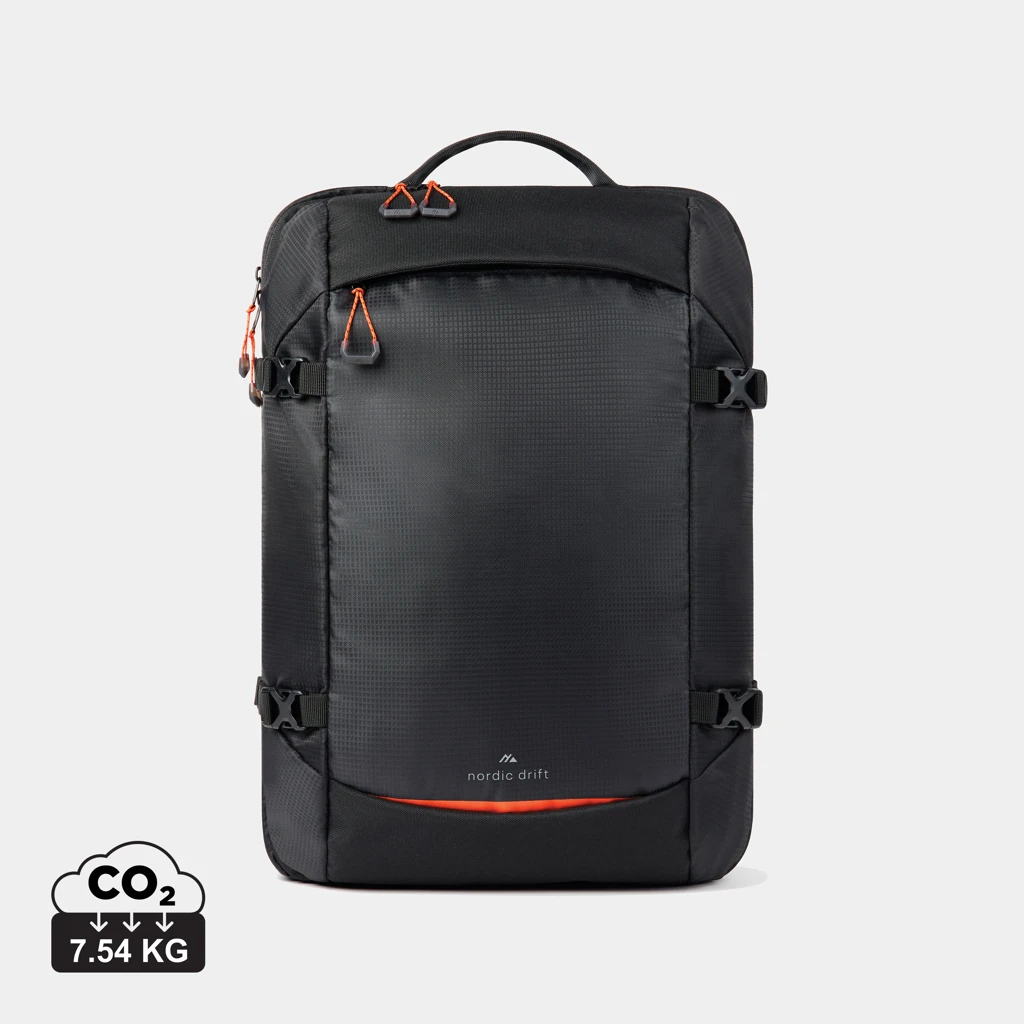Nordic Drift RCS Traveling Rucksack 25L, schwarz