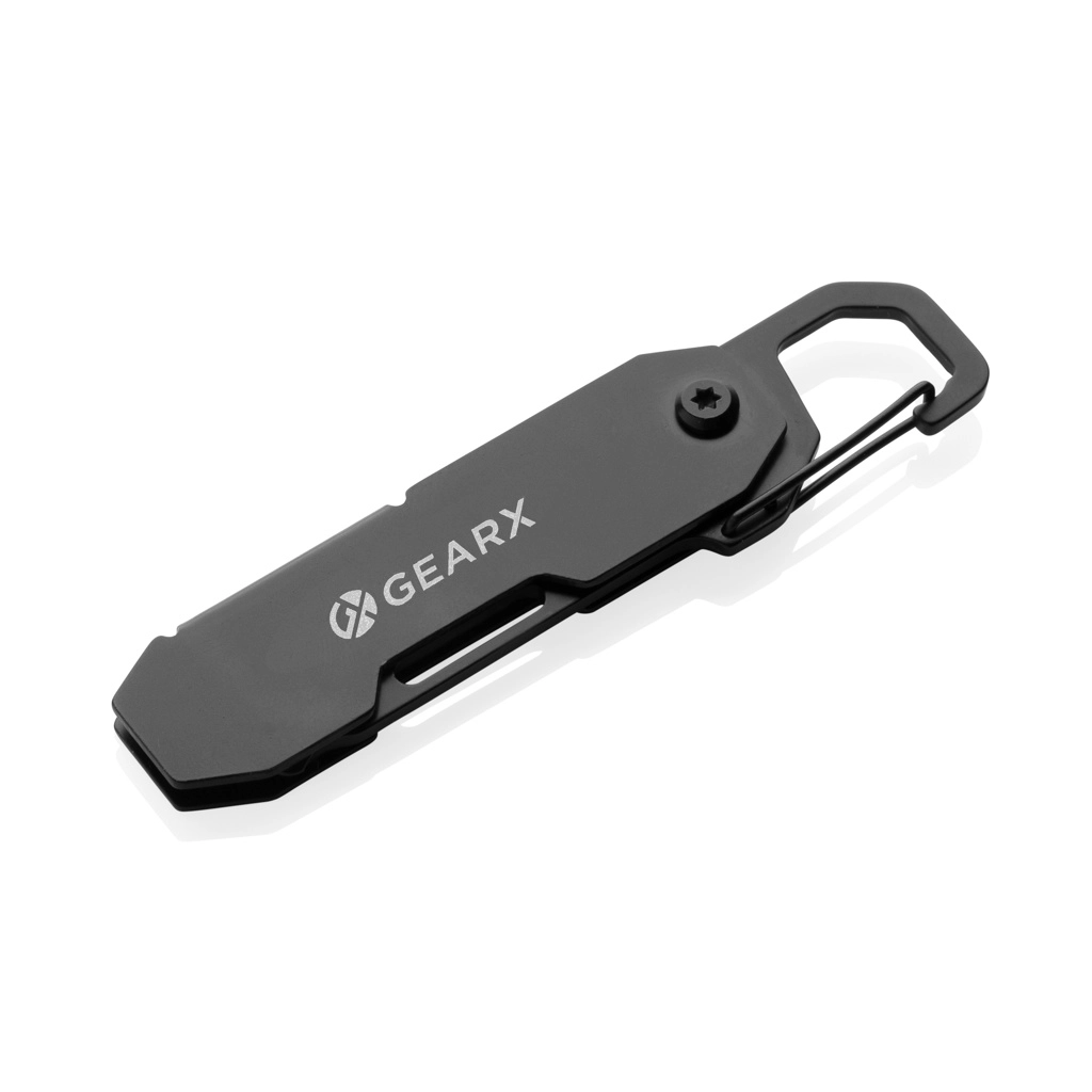 Gear X - Faltbares EDC-Werkzeug mit Karabinerhaken