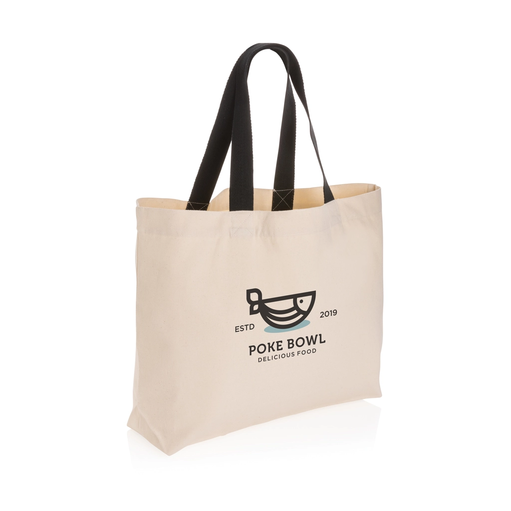 240g/m² große Tasche aus rCanvas, ungefärbt