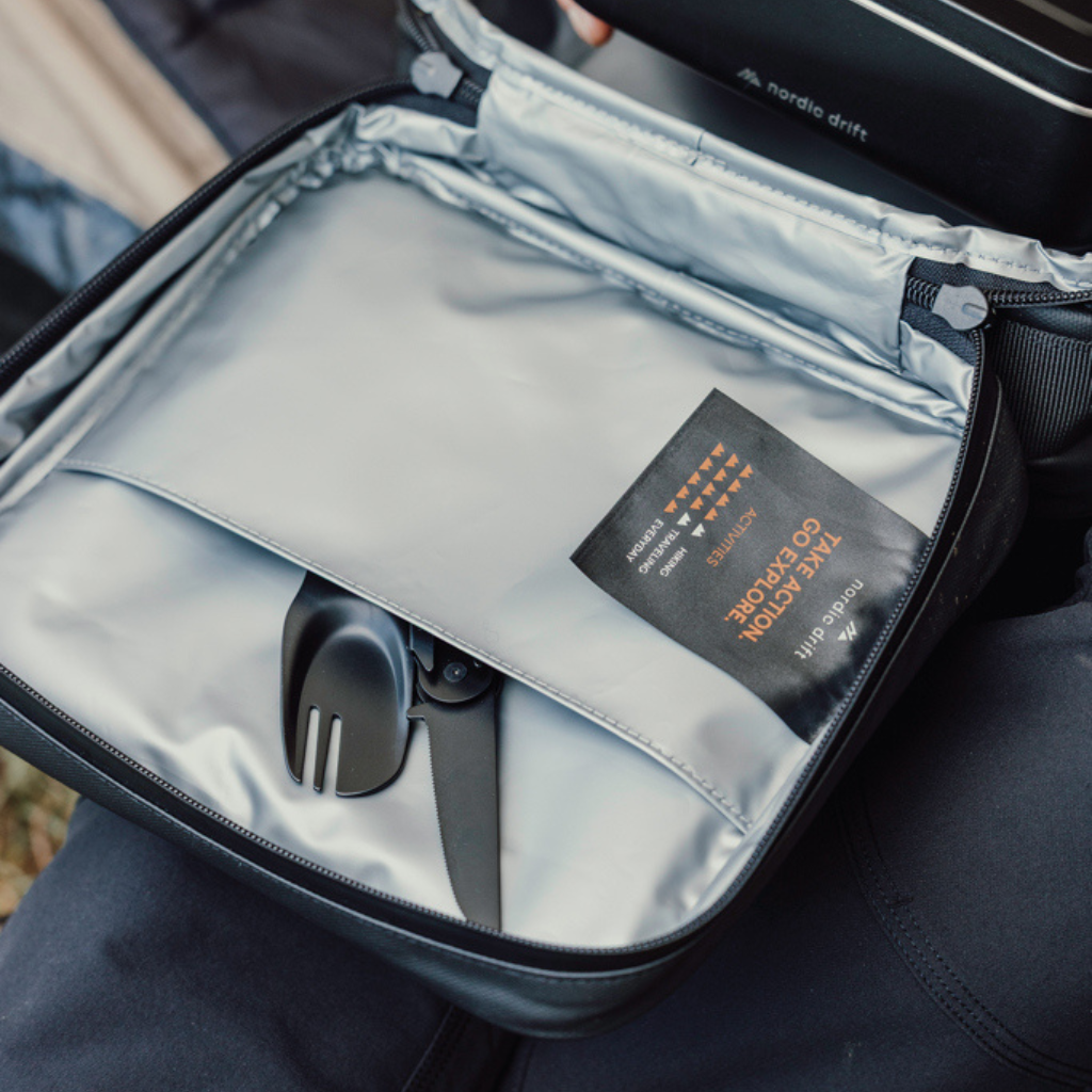 Nordic Drift Storm RCS wasserabw. Lunch-Kühltasche, schwarz