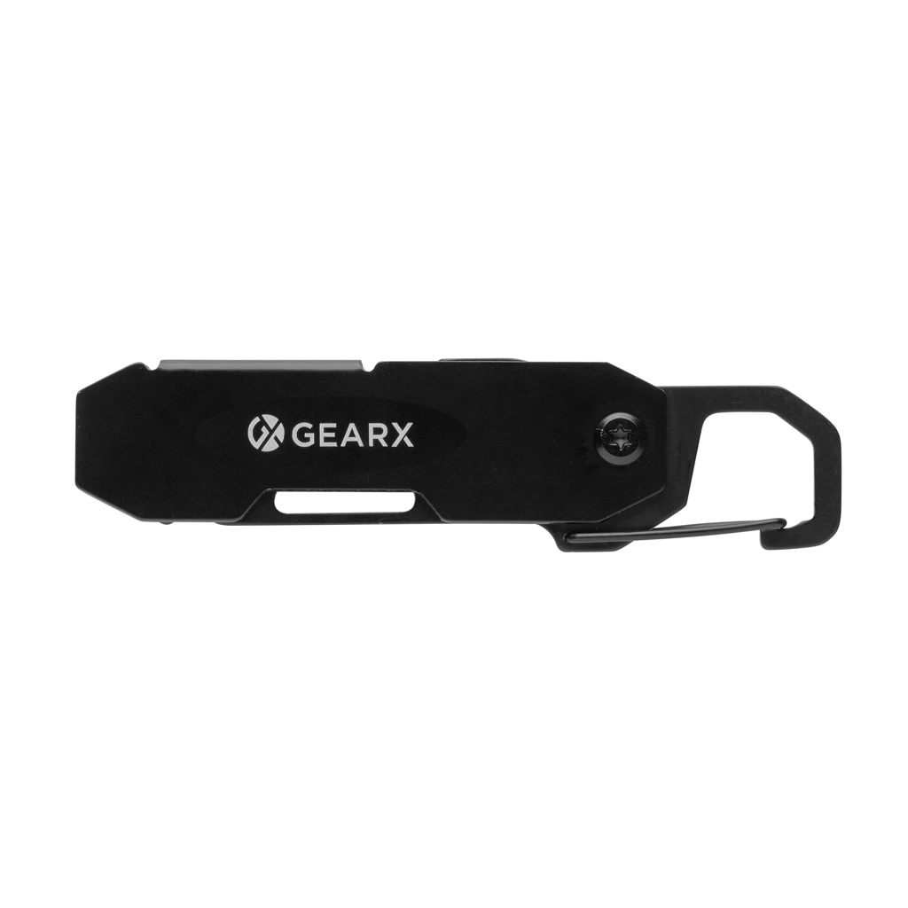 Gear X - Faltbares EDC-Werkzeug mit Karabinerhaken