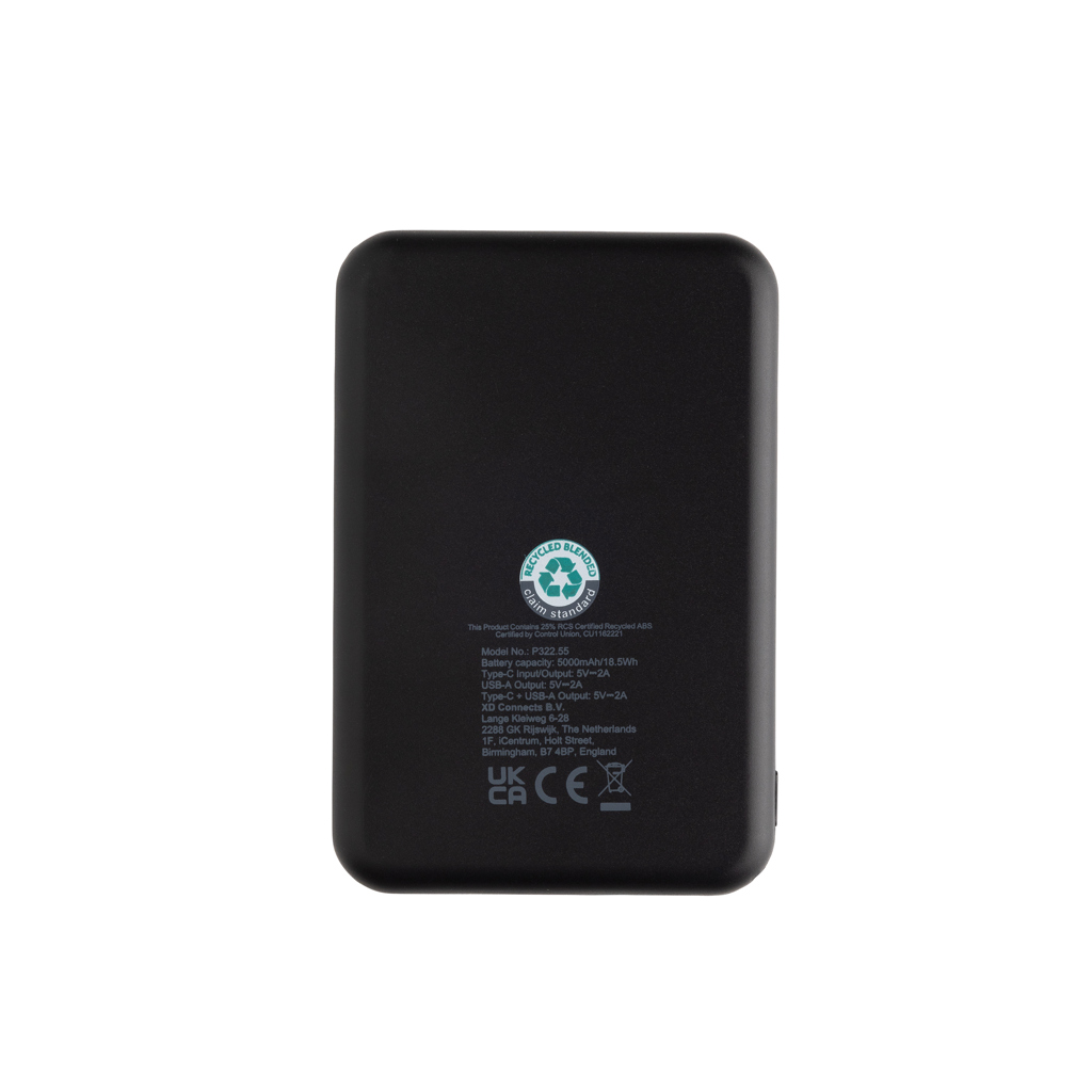 5.000mAh Powerbank aus RCS rec. Kunststoff