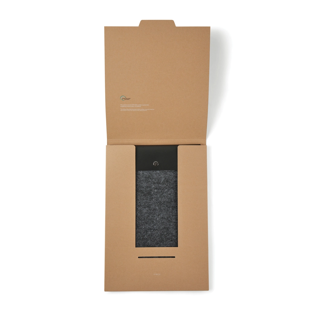 17" Laptop-Seeve aus GRS recyceltem Filz