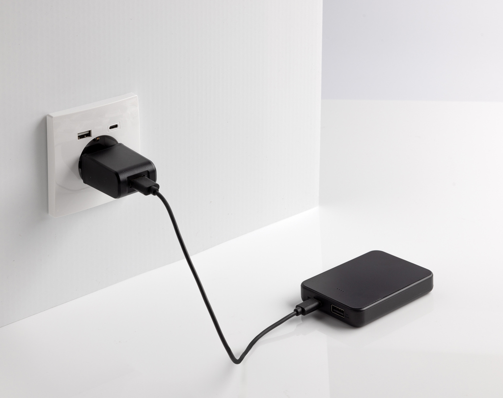 5.000mAh Powerbank aus RCS rec. Kunststoff