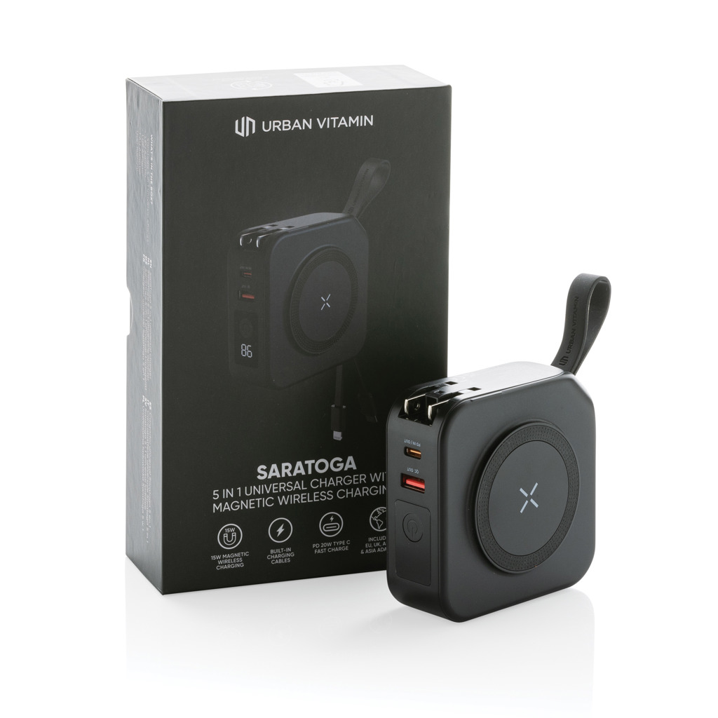 Saratoga 5-in-1 universal Charger