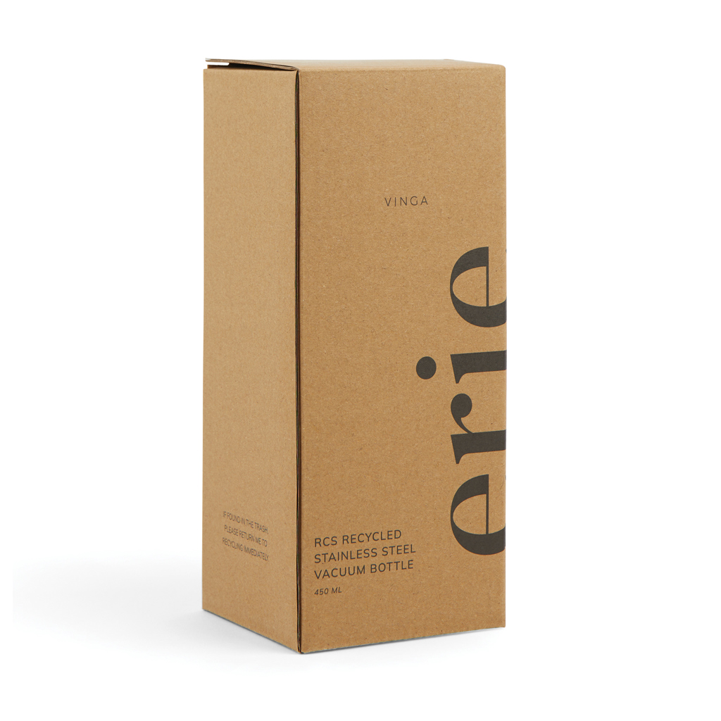 450ml Vakuumflasche aus RCS recyceltem Stahl
