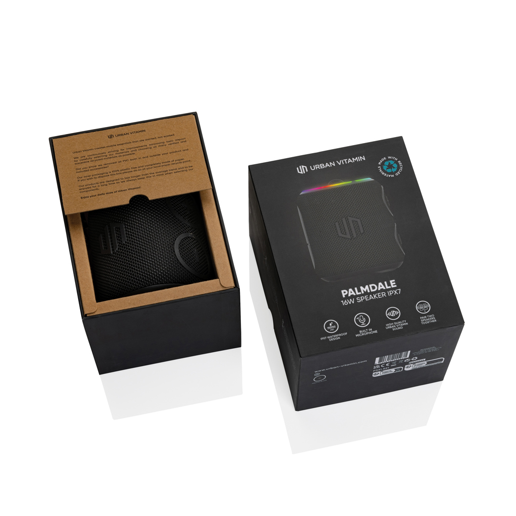 16W IPX 7 Speaker aus RCS rPlastik