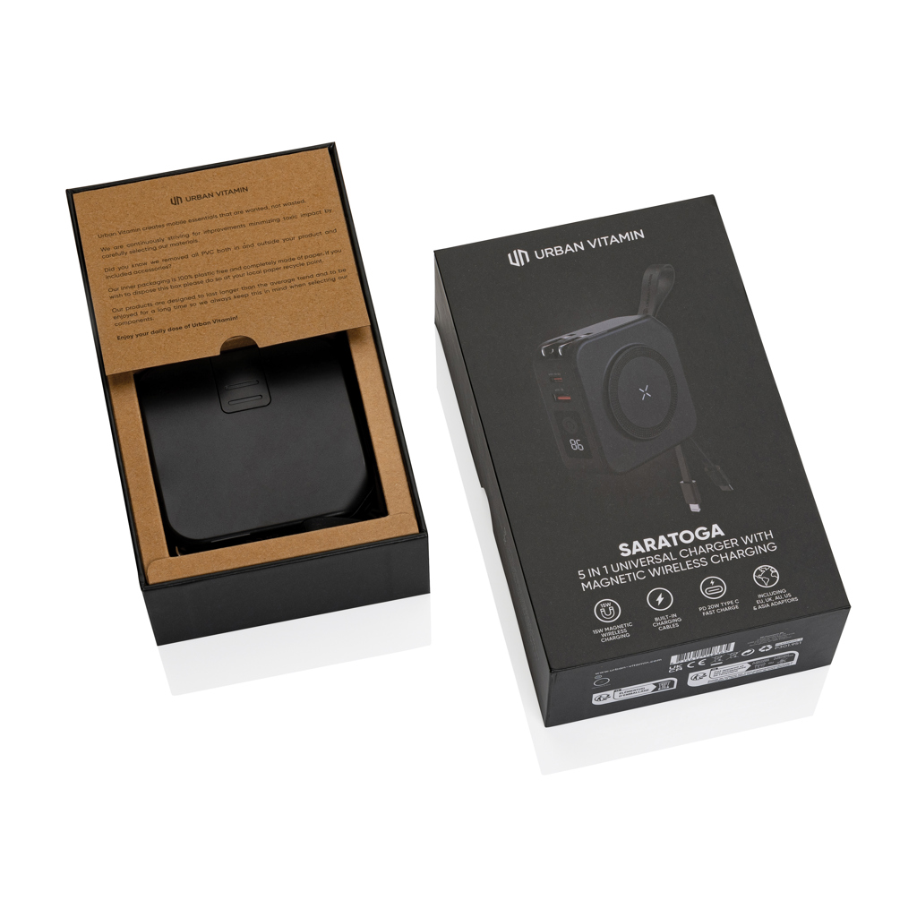 Saratoga 5-in-1 universal Charger