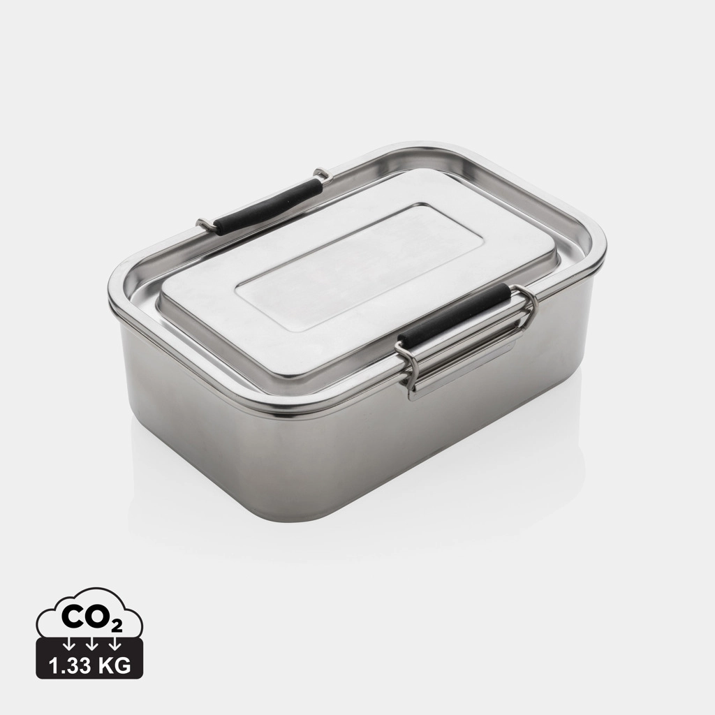Auslaufsichere Lunchbox aus RCS recyceltem Stainless Steel