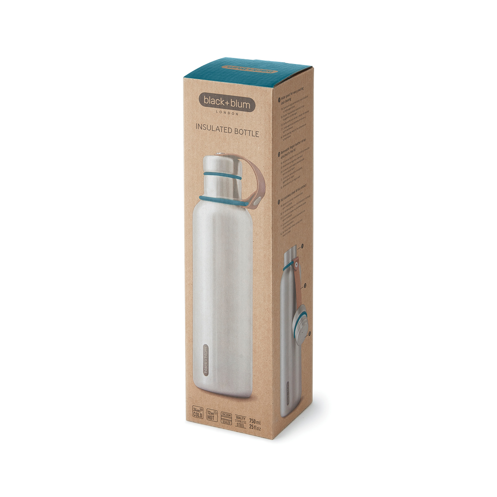 Isolierte Wasserflasche groß, 750ml