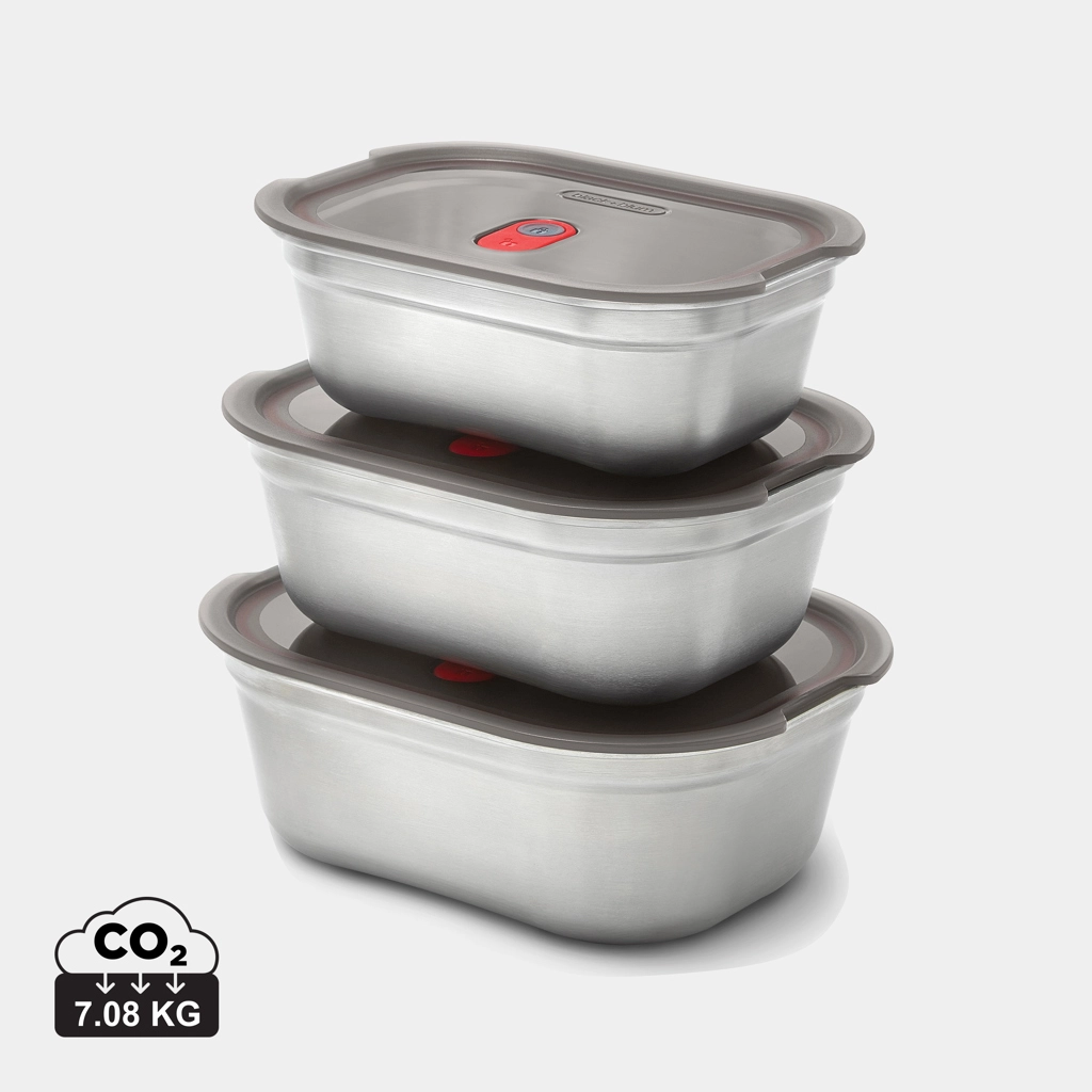 Black+Blum 3-tlg. Mealprep Box Set - klein, medium, groß