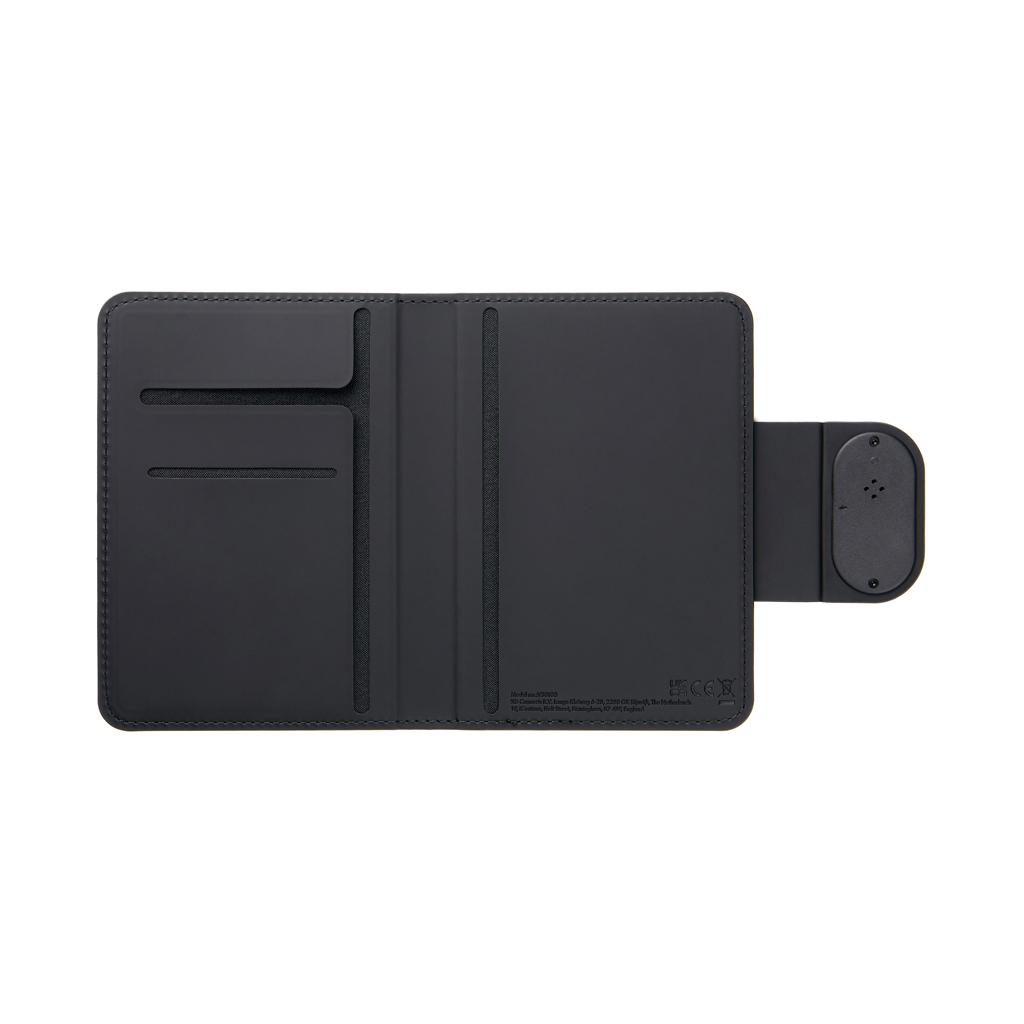 VINGA Baltimore RCS Passport Cover mit Dual-Finder, schwarz