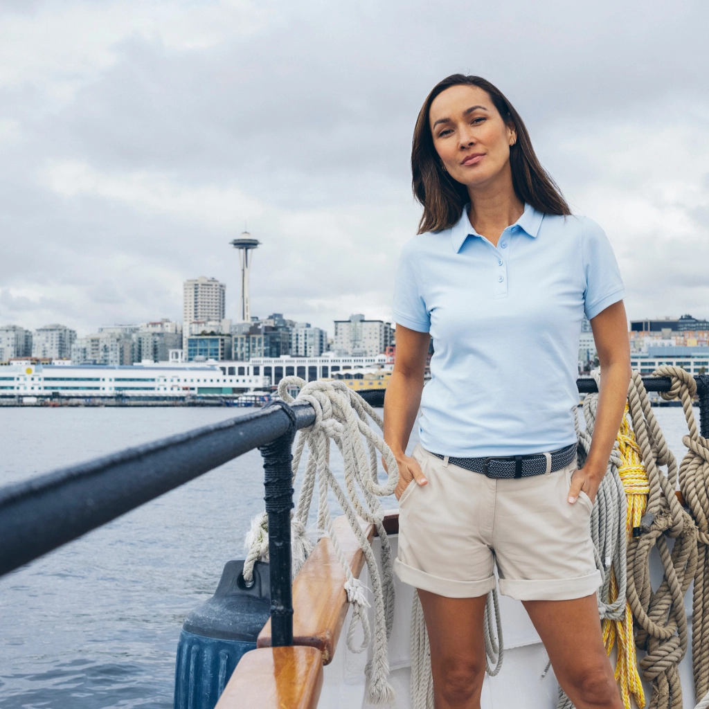 Oceanside Stretch Polo Ladies