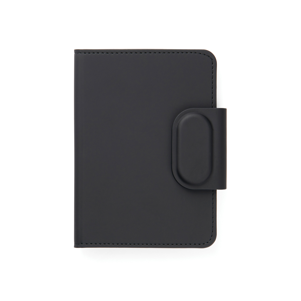 VINGA Baltimore RCS Passport Cover mit Dual-Finder, schwarz