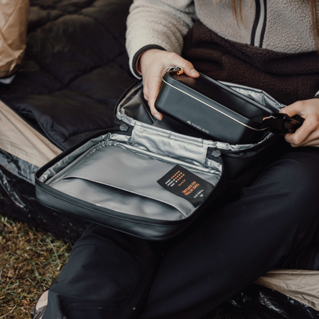 Nordic Drift Storm RCS wasserabw. Lunch-Kühltasche, schwarz