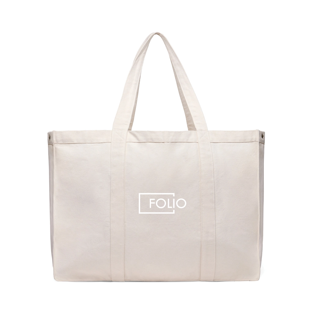 Maxi-Tasche aus recyceltem Canvas