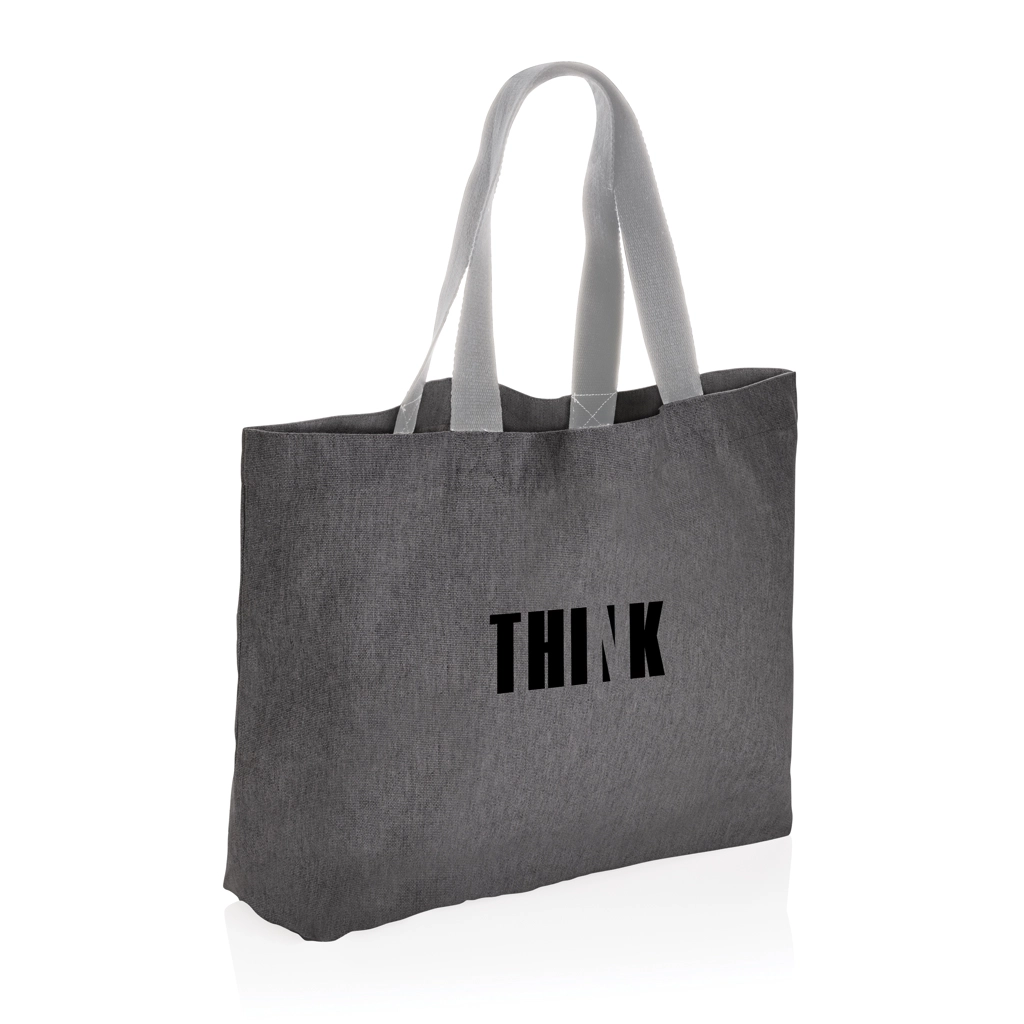 240g/m² große Tasche aus rCanvas, ungefärbt