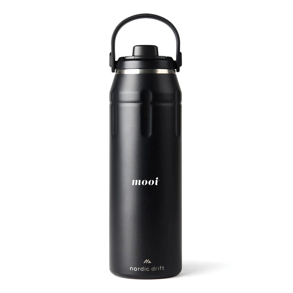 Nordic Drift trail Isolierte RCS Sportflasche 940ml, schwarz